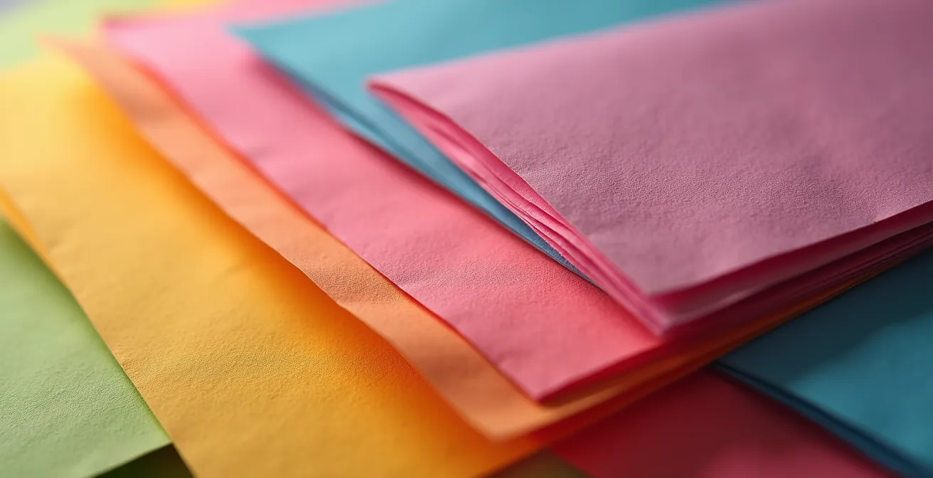 Detalle macro de notas adhesivas coloridas con feedback de usuarios, simbolizando el proceso iterativo de aprendizaje.