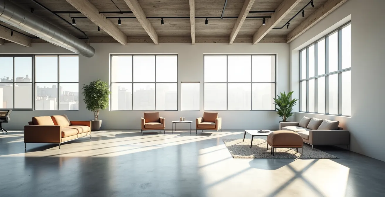 Espacio de trabajo minimalista representando el concepto de escalabilidad empresarial